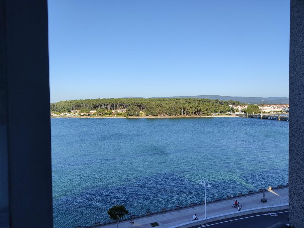 O Grove Centro Con Vistas A La Toja Parking 아파트 외부 사진