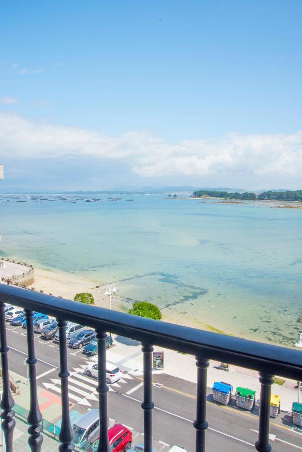 O Grove Centro Con Vistas A La Toja Parking 아파트 외부 사진