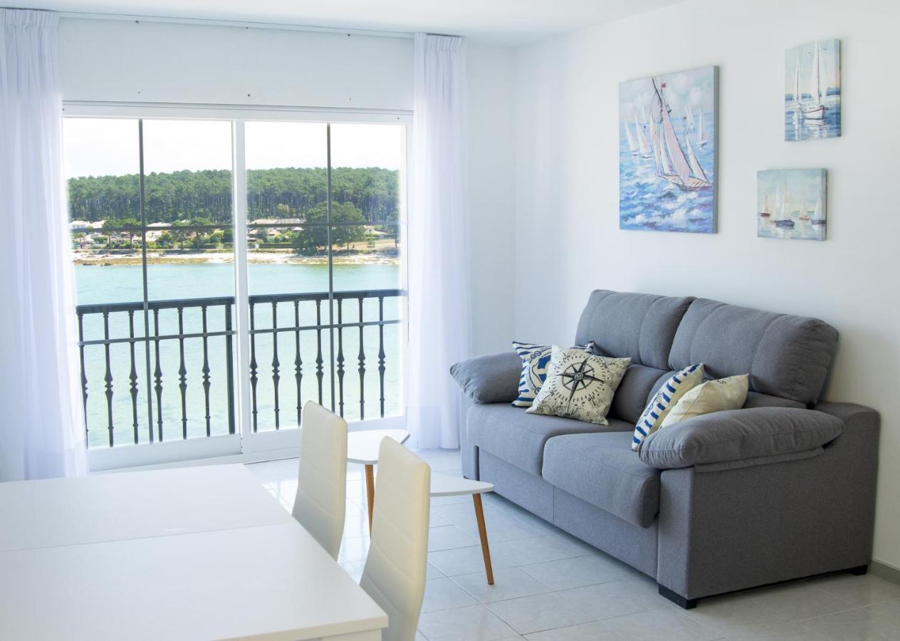 O Grove Centro Con Vistas A La Toja Parking 아파트 외부 사진